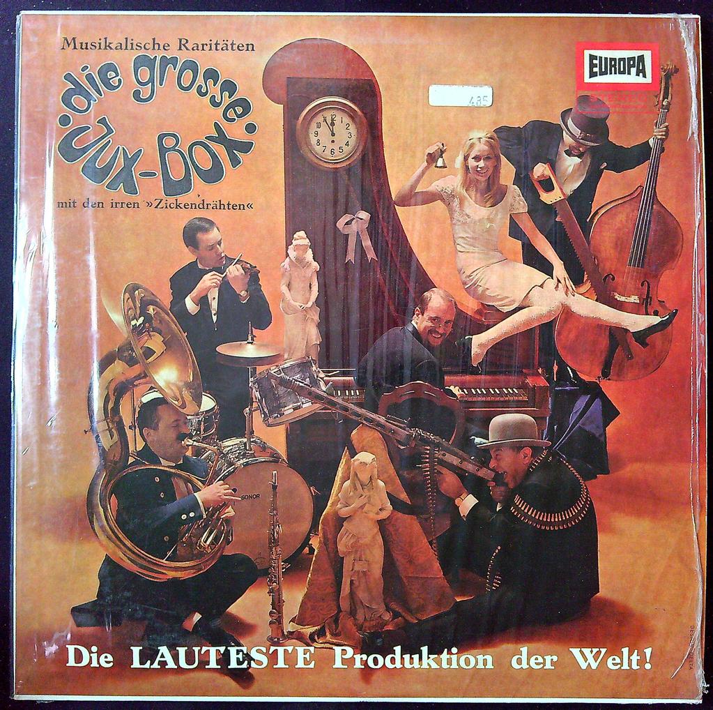 Vinyle Europa Die Grosse Jux-box musique humour vintage
