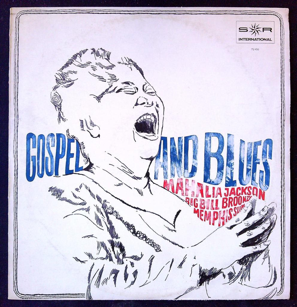 Vinyle Gospel and Blues Mahalia Jackson Sr International