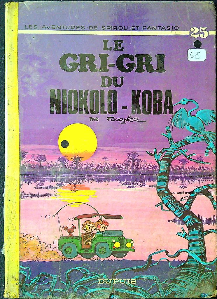 Bd Spirou et Fantasio Tome 25 Le Gri-gri du Niokolo-koba dupuis