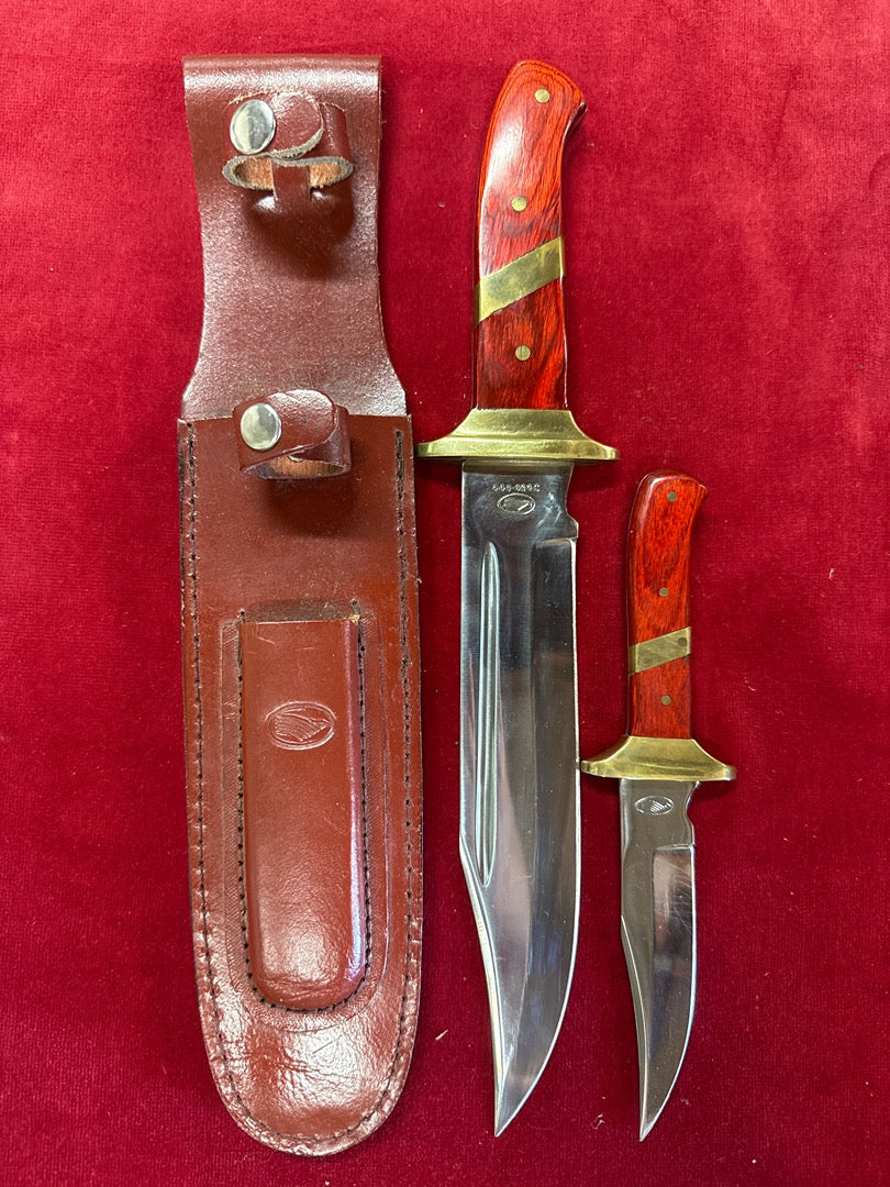 Couteau de chasse – Poignard et couteau avec étui