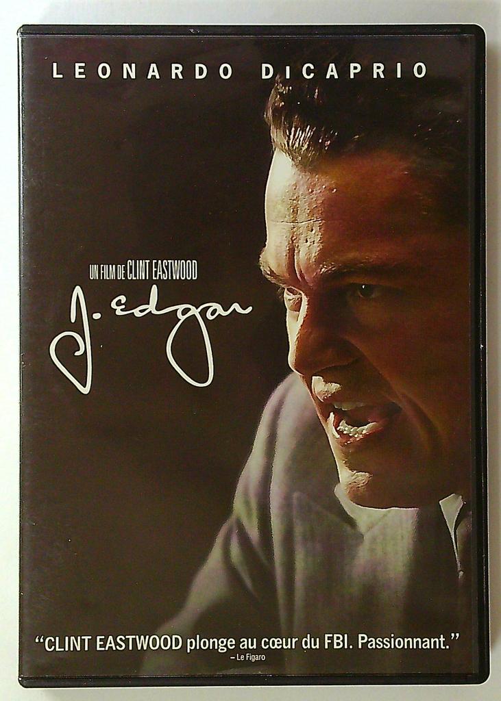 Dvd J. Edgar Clint Eastwood Leonardo Dicaprio