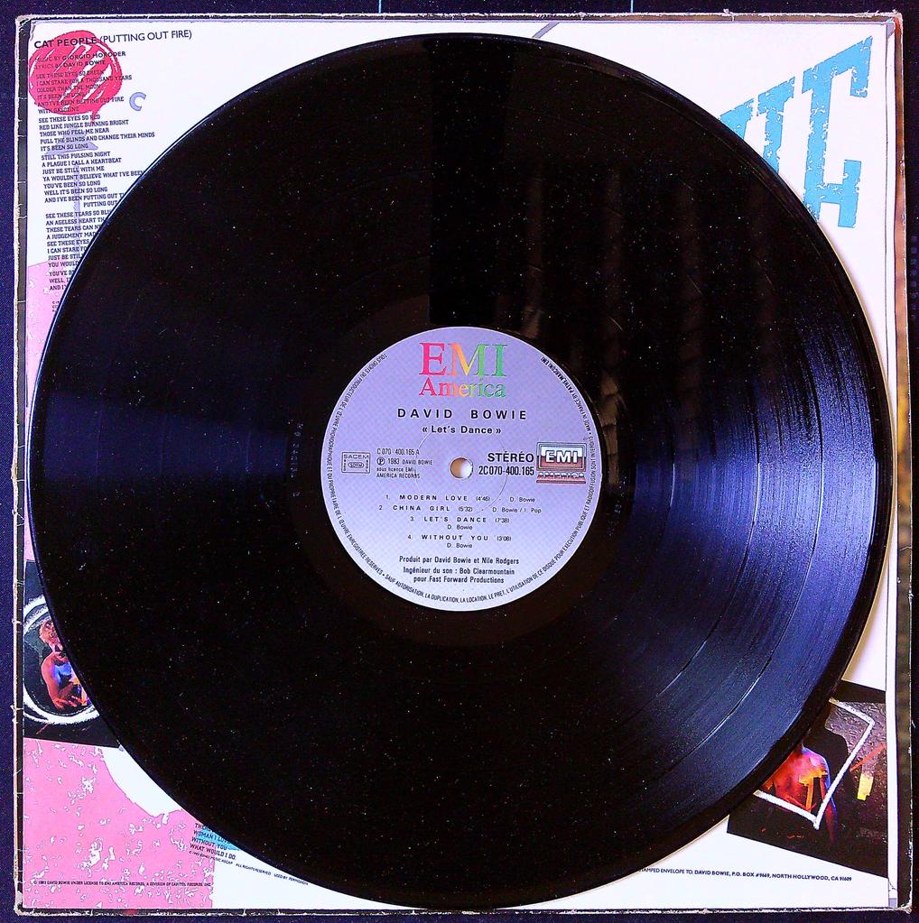 Vinyle 33 tours David Bowie Let s Dance