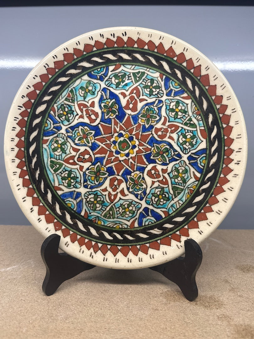 Assiette décorative – Kütahya – Objets de décoration – Céramique peinte à la main