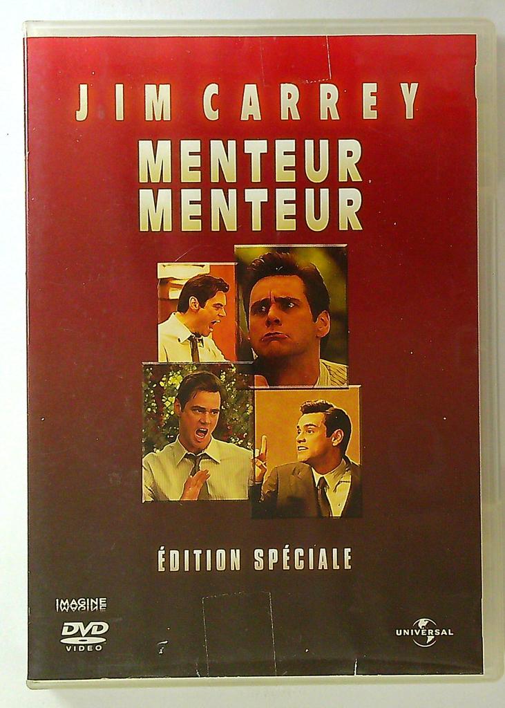 Dvd Menteur Menteur avec Jim Carrey Édition Spéciale