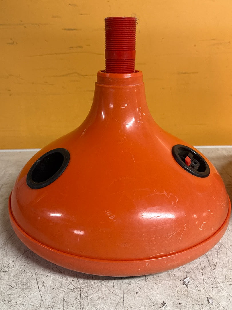 Enceintes vintage – Orange space age