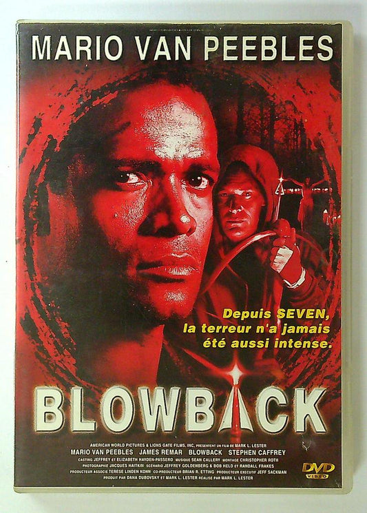 Dvd Blowback Mario Van Peebles Thriller Action Vf