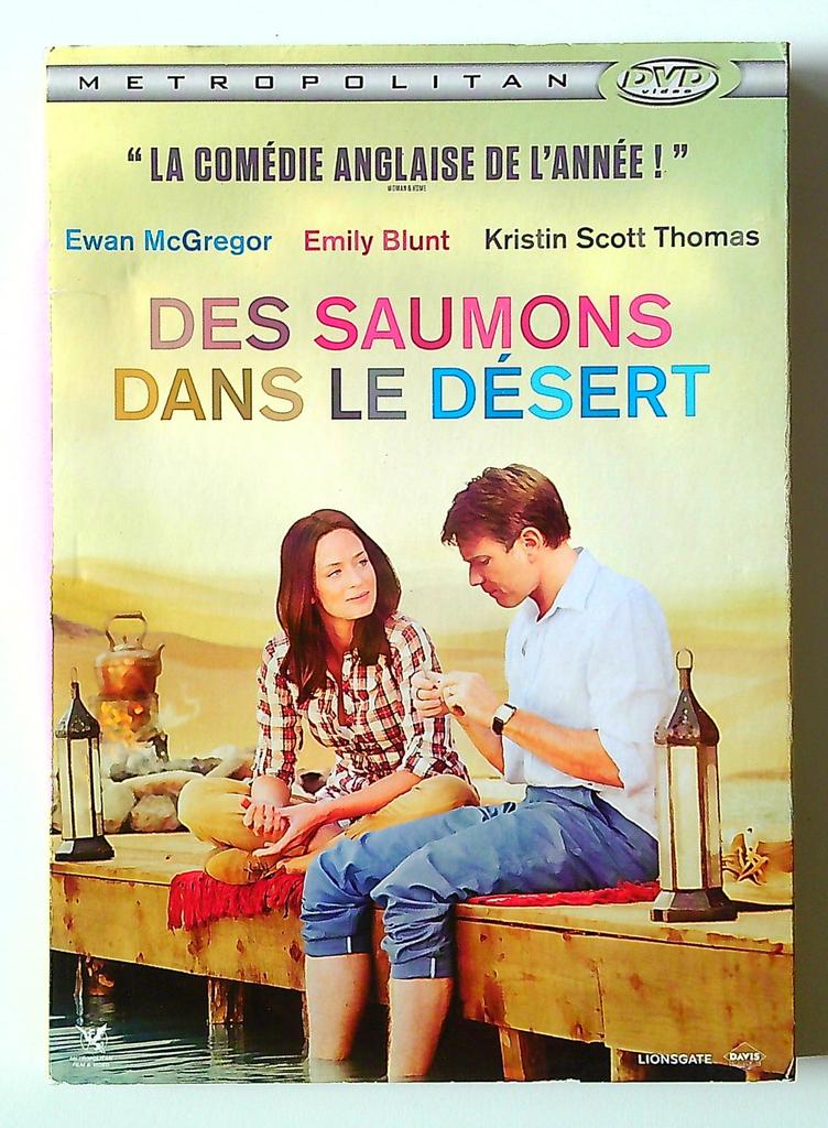 Dvd Des saumons dans le désert Ewan Mcgregor Emily Blunt