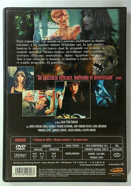 Dvd Belphégor Le Fantôme du Louvre
