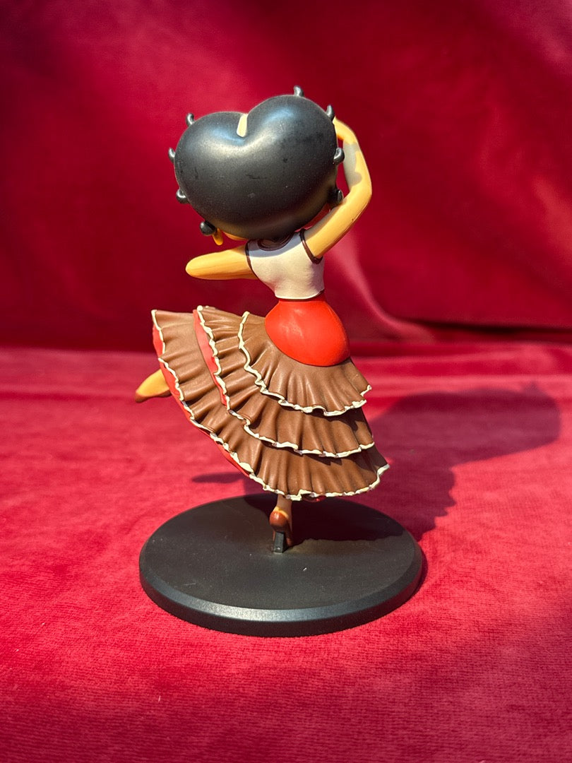 Figurine Betty Boop danseuse flamenco Fleischer Studios