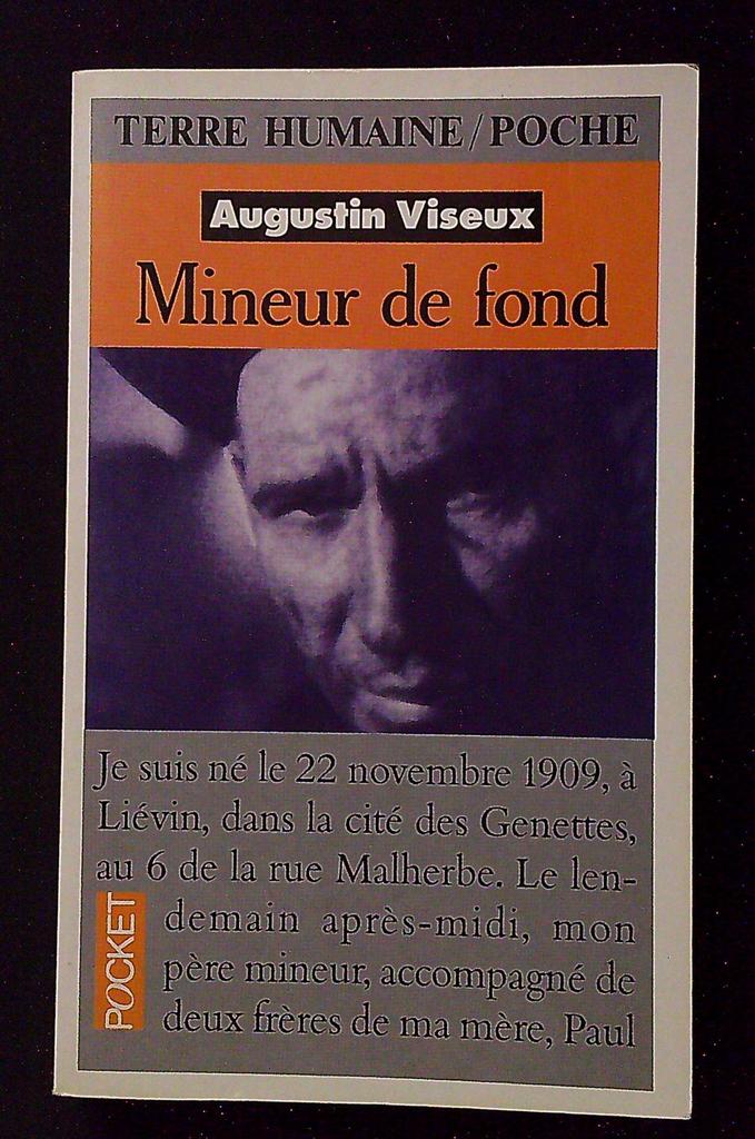 Livre – Augustin Viseux – Littérature – Mineur de fond