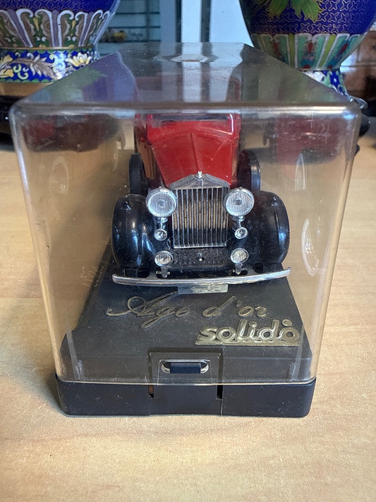 Voiture Miniature – Solido – L'âge D'or – Rolls Royce Coupe Rouge