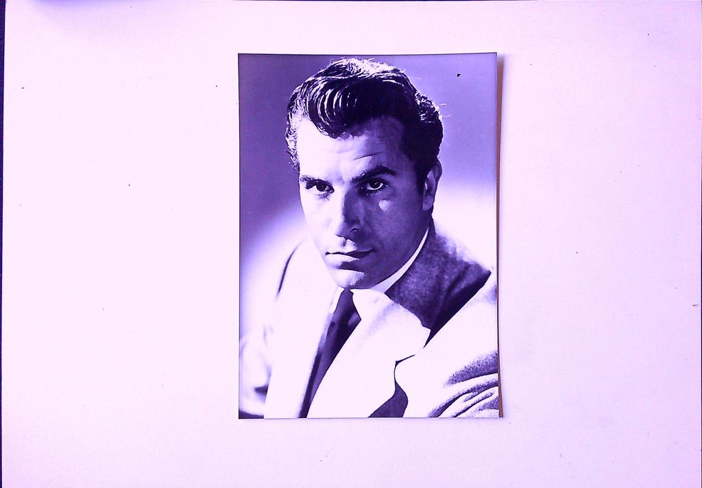 Photographie dédicacée Fernando Lamas cinéma vintage