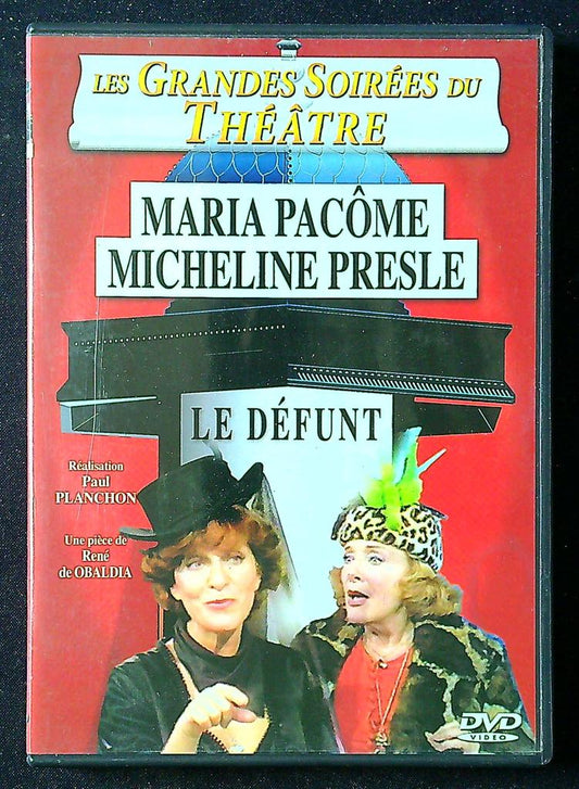 Dvd – Le Défunt – Théâtre – Maria Pacôme