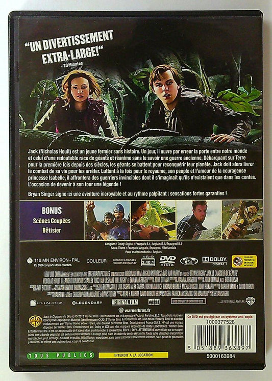 Dvd Jack le chasseur de géants aventure Fantastique