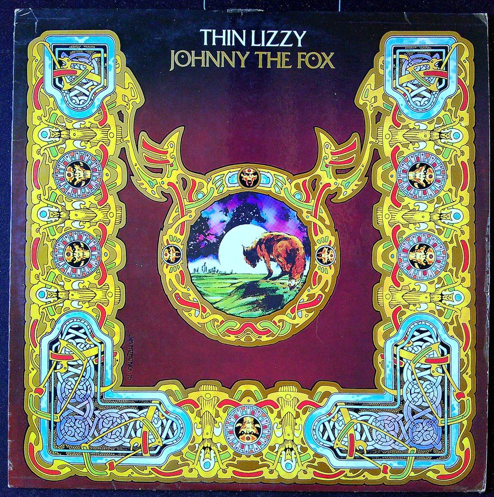 Disque vinyle album Thin Lizzy Johnny The Fox