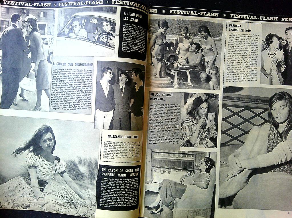 Magazine Festival N° 582 – Cinéma – Vintage Nicole Mirel