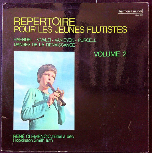 Vinyle – Harmonia Mundi – Musique – Jeunes Flûtistes Vol. 2