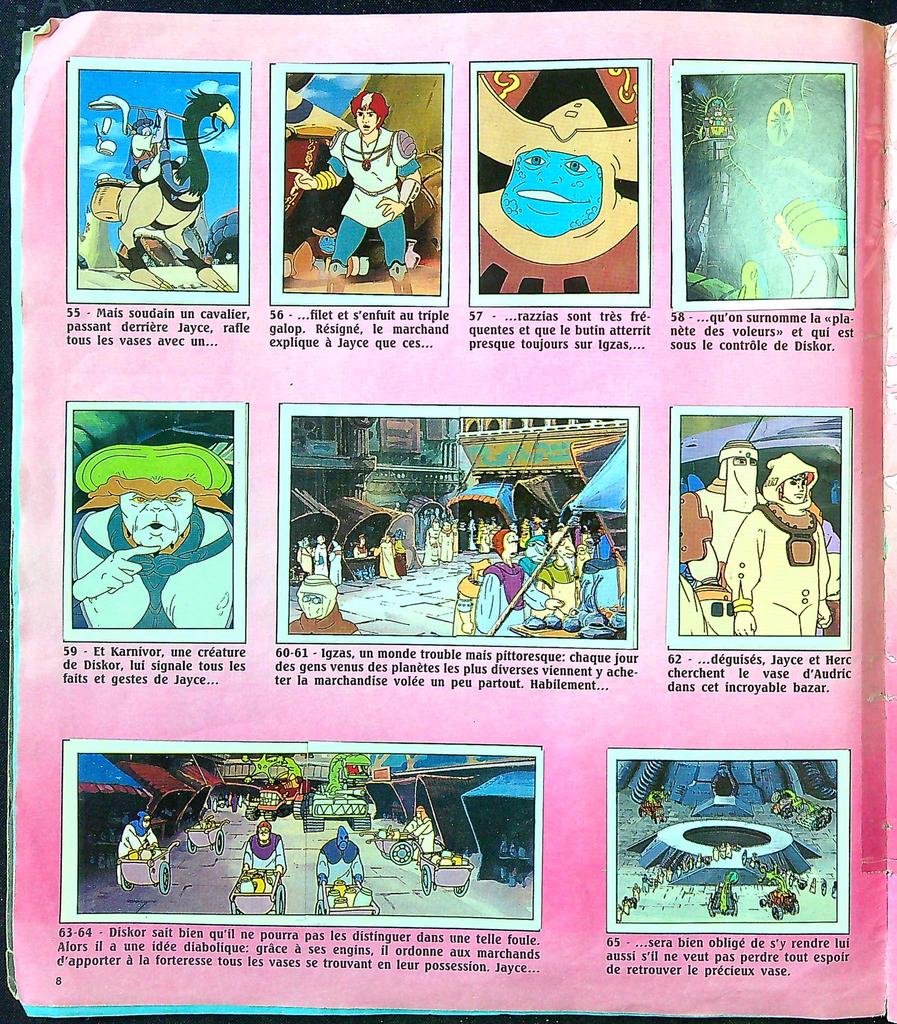 Album de vignettes Panini Jayce et les Conquérants de la Lumière Complet
