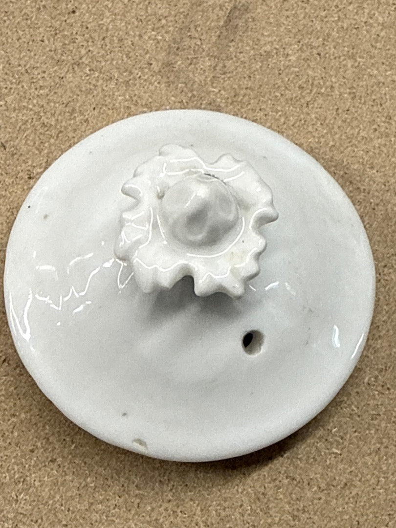 Théière – Vintage – Vaisselle – Porcelaine blanche ancienne