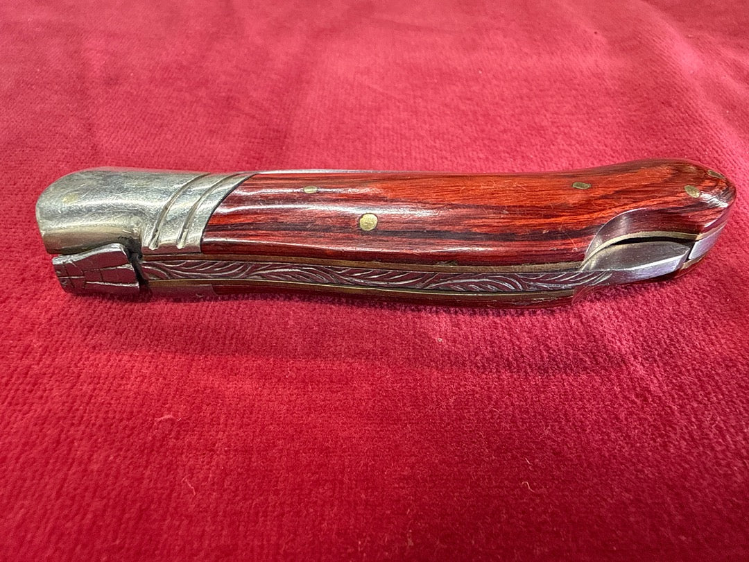 Couteau pliant – Manche en bois