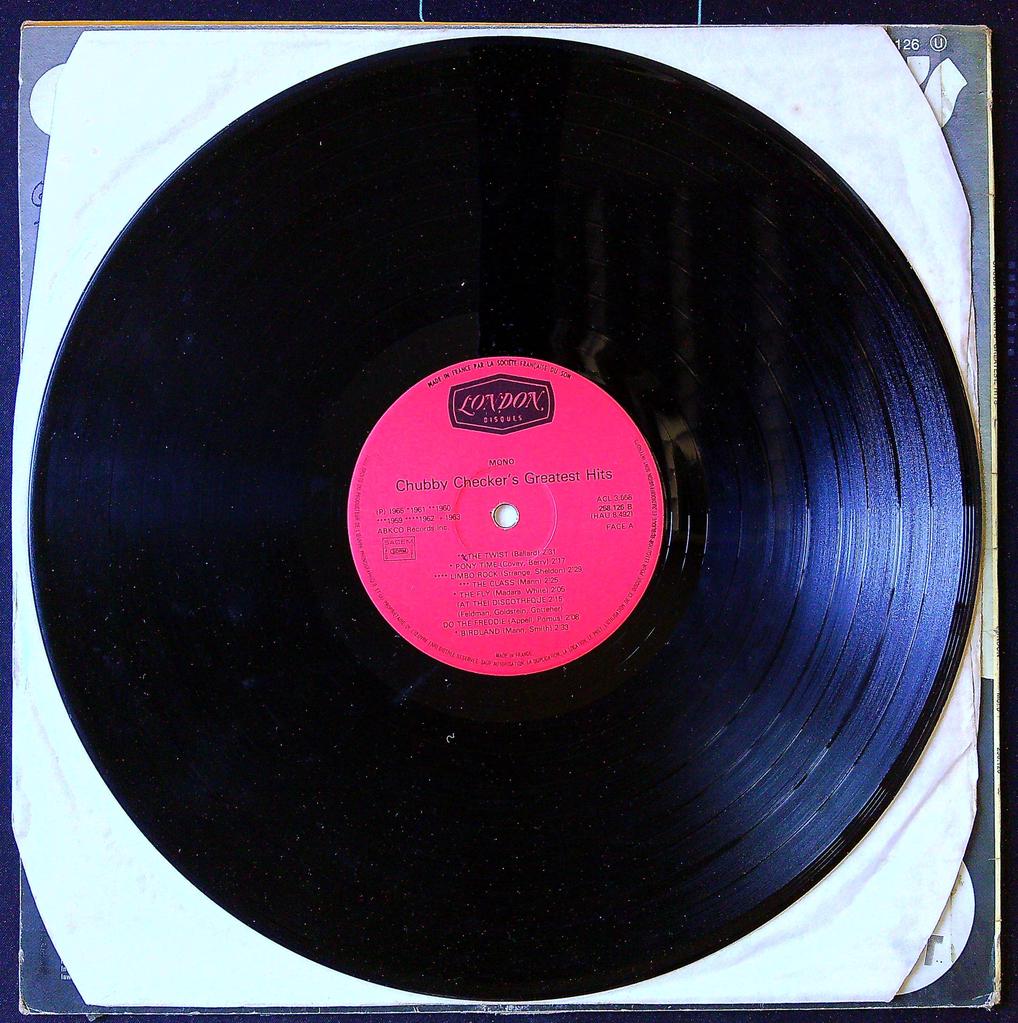 Vinyle 33 tours Chubby Checker Greatest Hits London Records