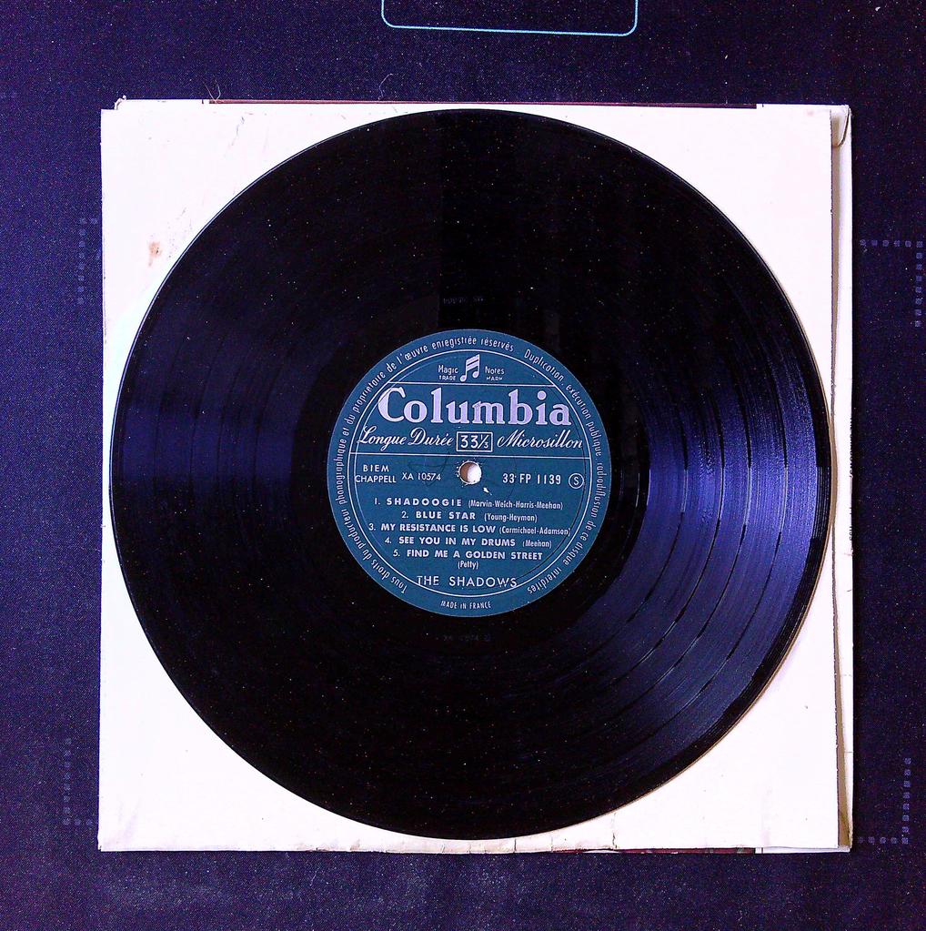 Vinyle Dance with The Shadows Columbia