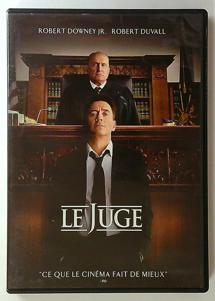dvd Le Juge Robert Downey Jr. Robert Duvall