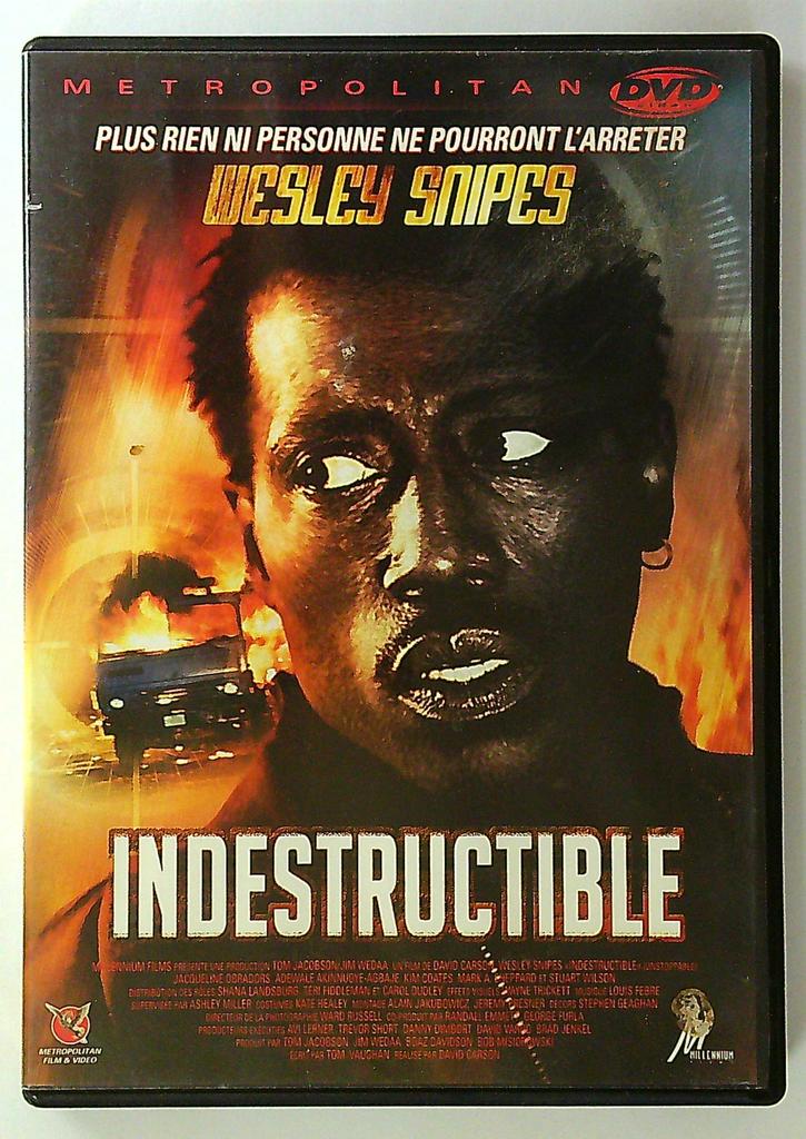 Dvd Indestructible Wesley Snipes Metropolitan Film & Video