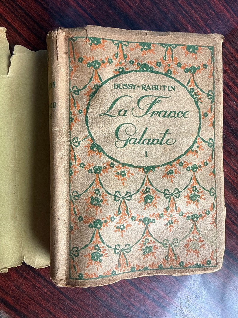 Livre – Bussy-rabutin – Littérature – La France Galante I