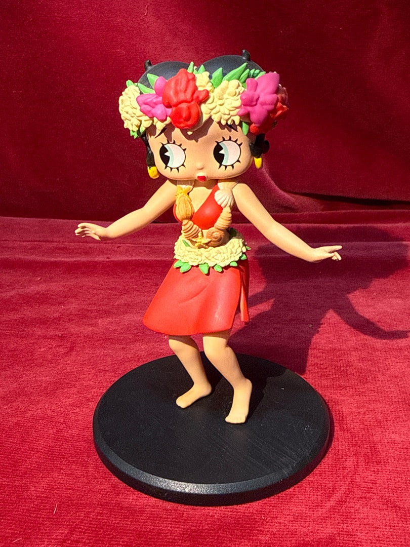 Figurine Betty Boop Hawaïenne Fleischer Studios