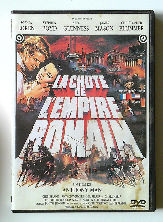Dvd La chute de l'empire romain Anthony Mann