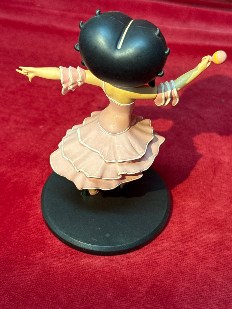 Tirelire Betty Boop danseuse flamenco rose Fleischer Studios