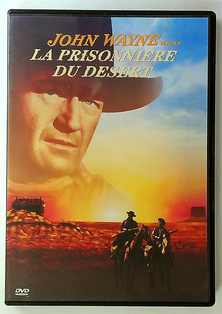 Dvd La Prisonnière du Désert John Wayne Western