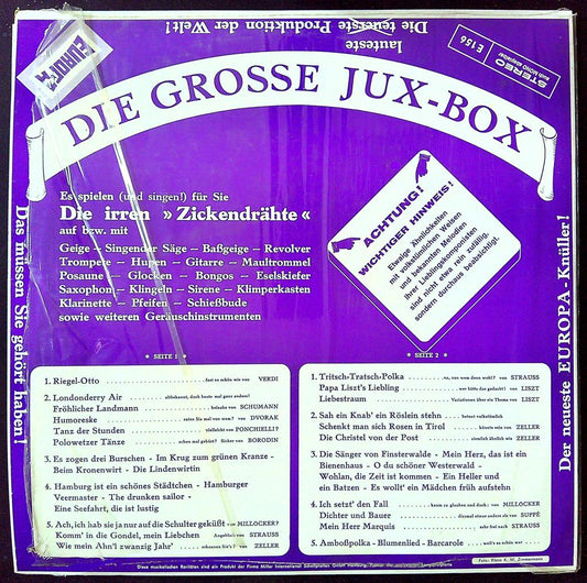 Vinyle Europa Die Grosse Jux-box musique humour vintage