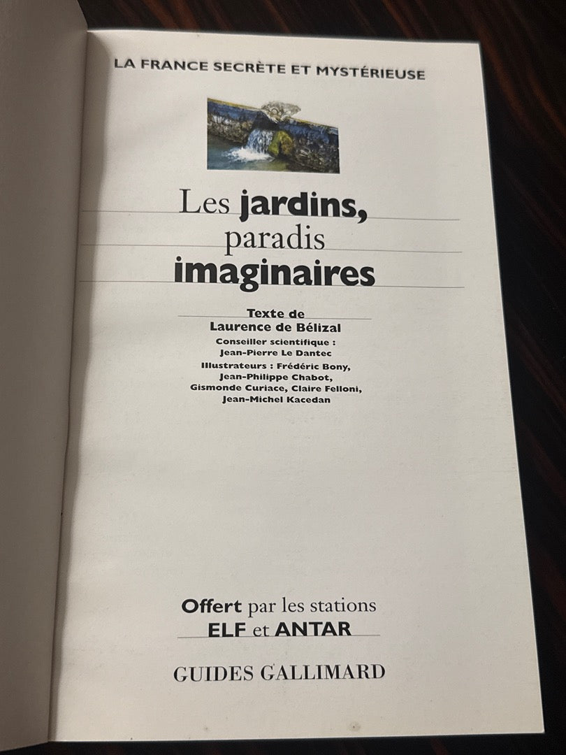 Livre Les jardins – Gallimard – Livre – Guide illustré
