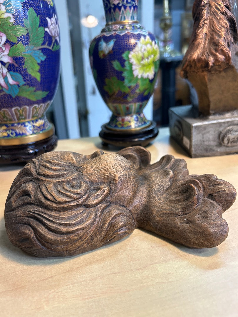 Sculpture Murale K. Wojczuk – Ange En Bois