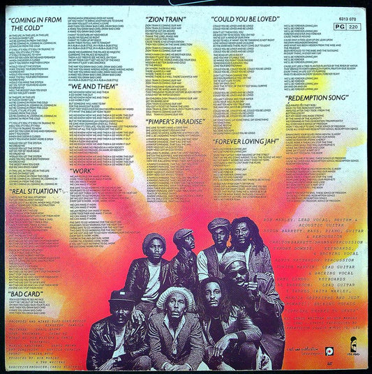 Vinyle Bob Marley and The Wailers Uprising album original