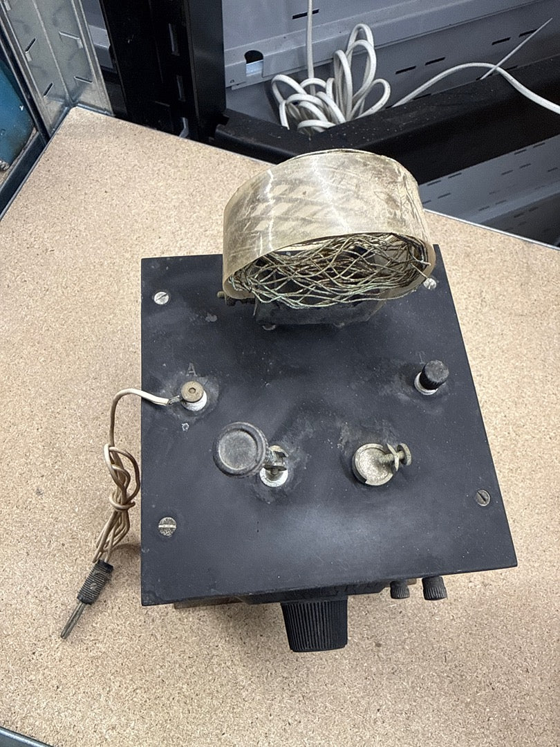 Poste de radio – Tsf – Radio – Vintage bois marron