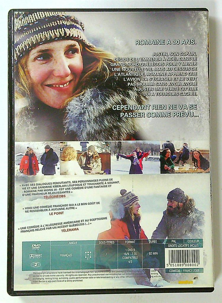 Dvd Romaine par moins 30 Sandrine Kiberlain Agnès Obadia
