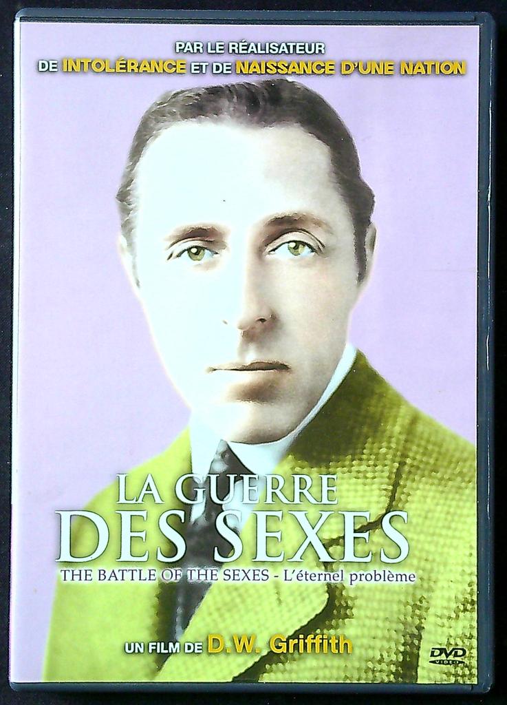 Dvd La Guerre des Sexes – Bach Films – Cinéma – Film muet D.w. Griffith
