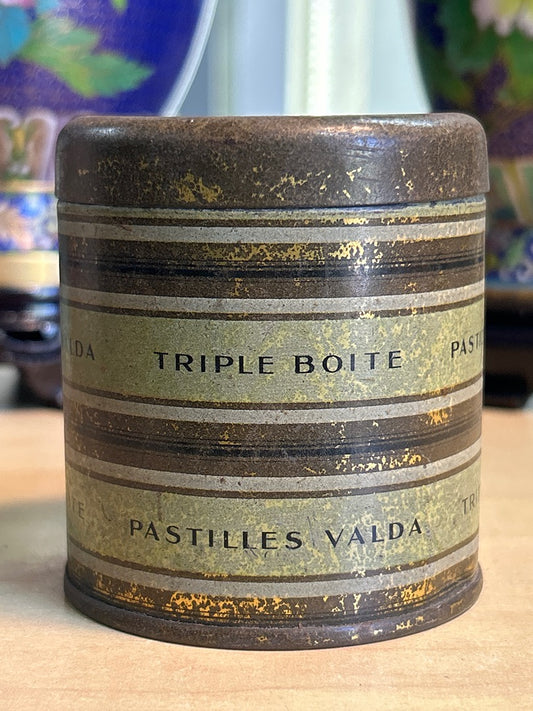 Boîte métal – Valda – Collection – Triple boîte verte