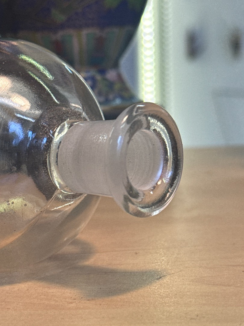Flacon d'apothicaire – Sulphuric Acid – Décoration – Verre transparent
