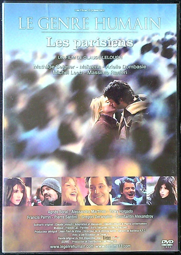 Dvd – Les Parisiens Lelouch – Divertissement – Drame français