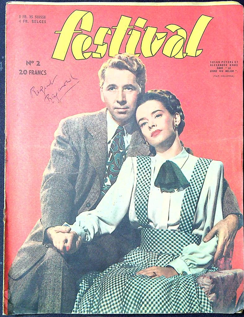 Magazine Festival – N°2 – Memorabilia – Cinéma vintage