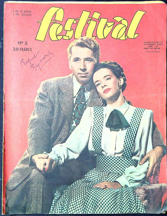 Magazine Festival – N°2 – Memorabilia – Cinéma vintage