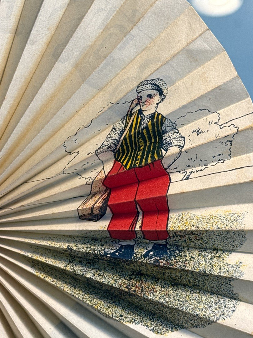 Eventail Publicitaire – Bénédictine – Vintage – Thème Golf