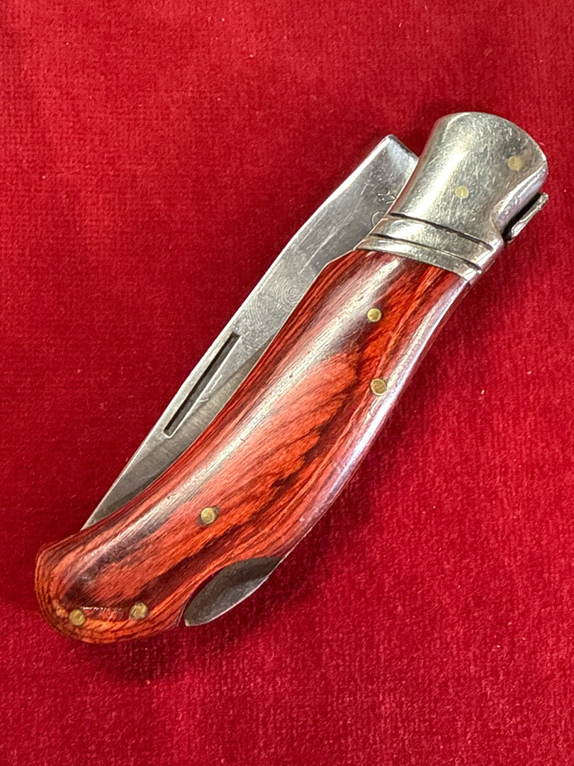 Couteau pliant – Manche en bois