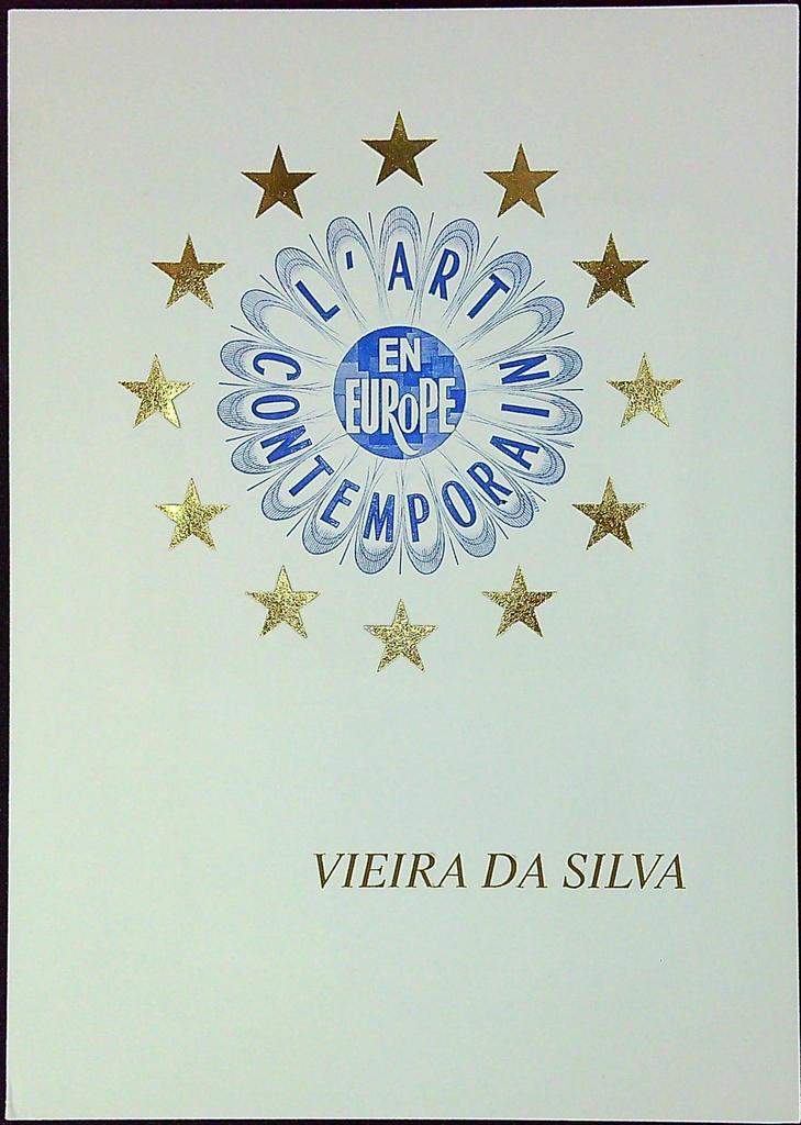 Vieira Da Silva Art Contemporain Enveloppe Dépliant Timbre 1er jour Encart Fdc Yvert et Tellier