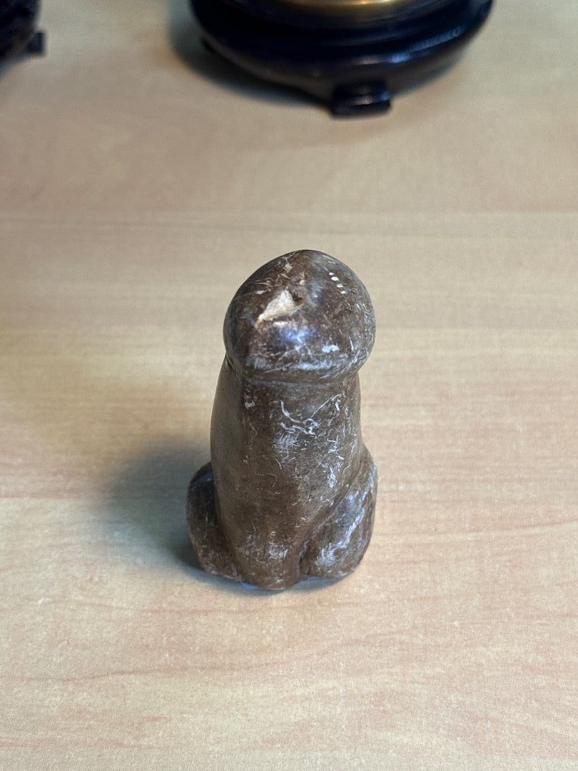 Statuette phallique – Artisanal – Décoration – Pierre sculptée