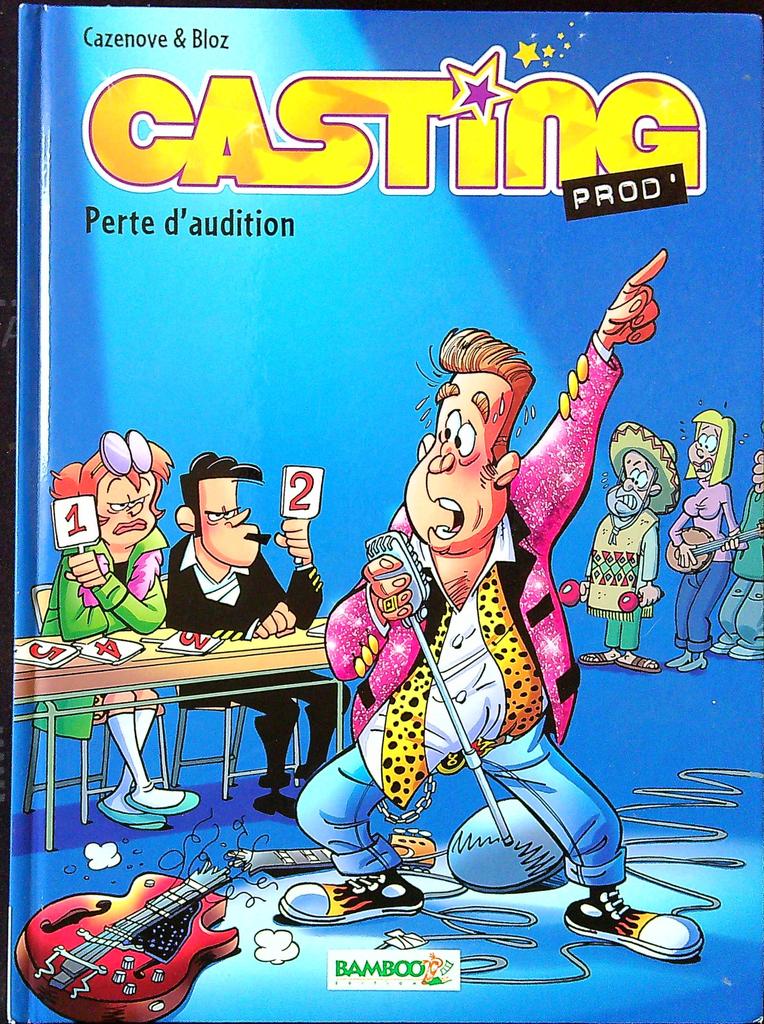 Bande dessinée – Casting Prod' T.1 – Livre – Humour Bamboo